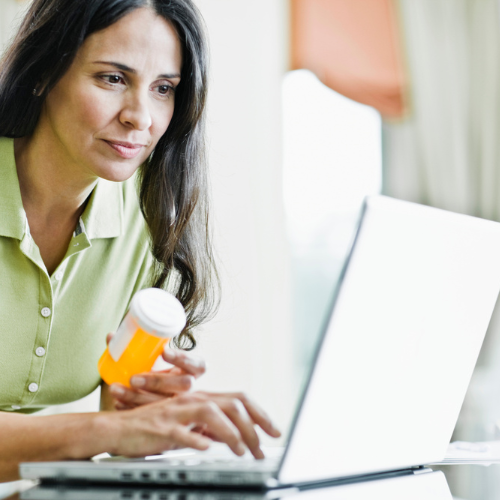 Convenient online prescription refills